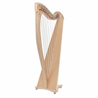 Lyon and Healy : Drake LT Lever Harp Natural
