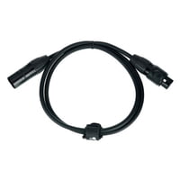 Stairville : PDC3BK IP65 DMX Cable 1m 3pin