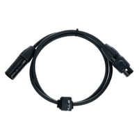 Stairville : PDC5BK IP65 DMX Cable 1m 5pin