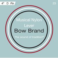 Bow Brand : Lever 4th D Nylon String No.23
