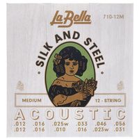 La Bella : 710-12M Silk and Steel