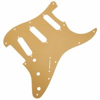 Fender : Pickguard Strat. Gold  SSS 11