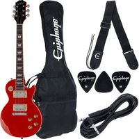 Epiphone : Power Player Les Paul Lava Red