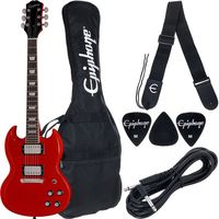 Epiphone : Power Player SG Lava Red