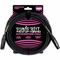 Ernie Ball : Mic Cable PVC 20ft BK
