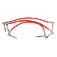 Ernie Ball : Red Flat Ribbon Patch Cable 6\