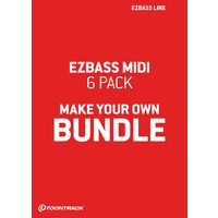 Toontrack : EZbass MIDI 6 Pack Bundle