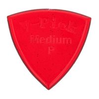 V-Picks : Medium Pointed Ruby Red