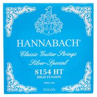 Hannabach : 8154HT Blue Nylon Single D4