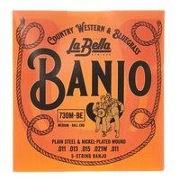 La Bella : 5-String Banjo Medium Ball End