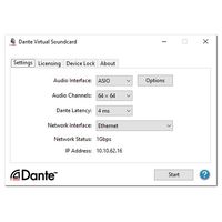 Dante : Virtual Soundcard Transferable