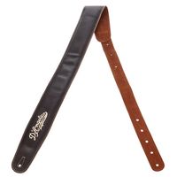D Angelico : Leather Guitar Strap Brown