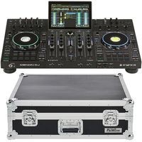 Denon DJ : Prime 4+ Flyht Pro Case Bundle