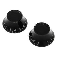 Allparts : Bell Knobs to 11 Black