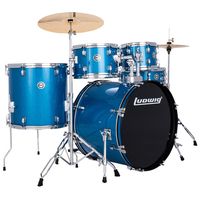 Ludwig : Accent Fuse 5pc Blue