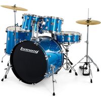 Ludwig : Accent Drive 5pc Blue