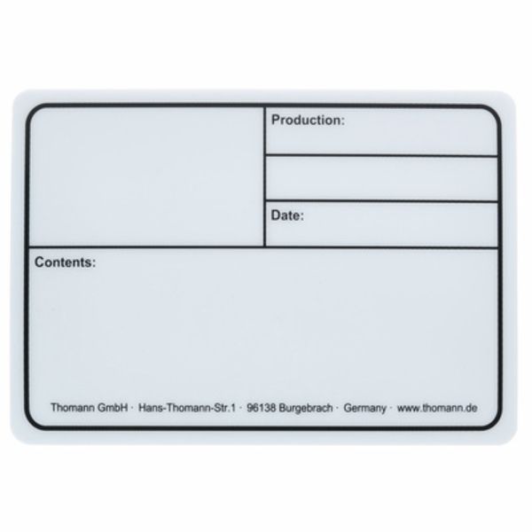 Stairville : Tourlabel 177x127mm White