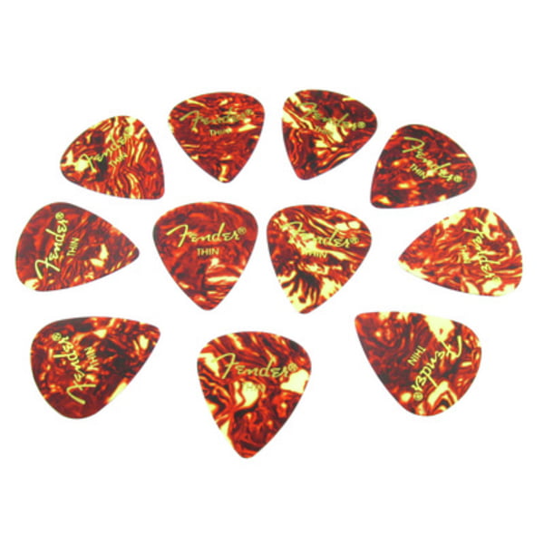 Fender : Cl. Celluloid Pick Shell T 12