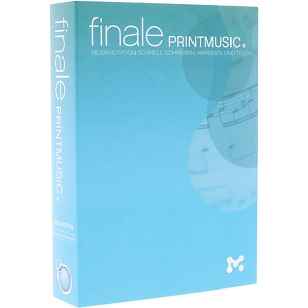 finale printmusic software