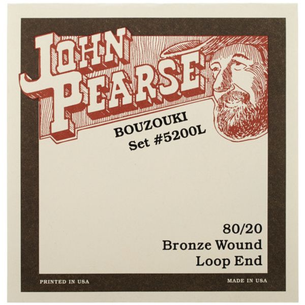 John Pearse : 5200L Bouzouki Strings