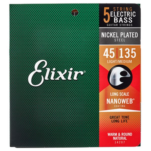 Elixir : 14207 Nanoweb 5-Str. Light/Med