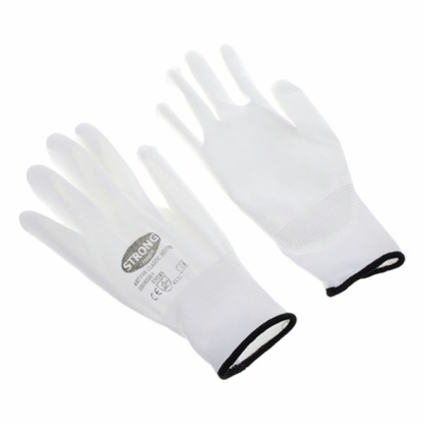 Thomann : Nylon gloves white size 9