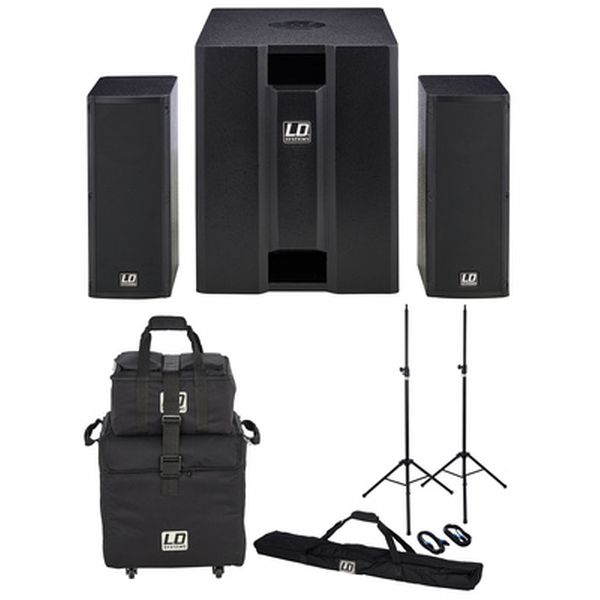 LD Systems : Dave 8 Roadie Bundle