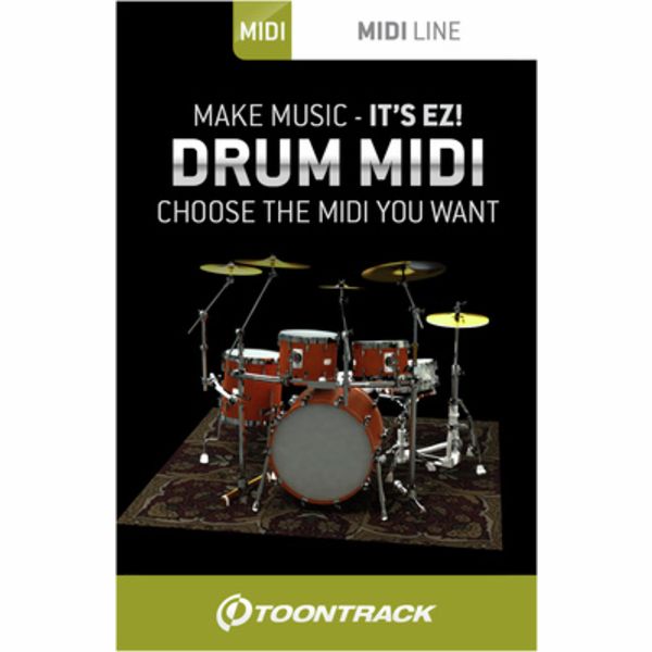 Toontrack : Drum Midi Pack