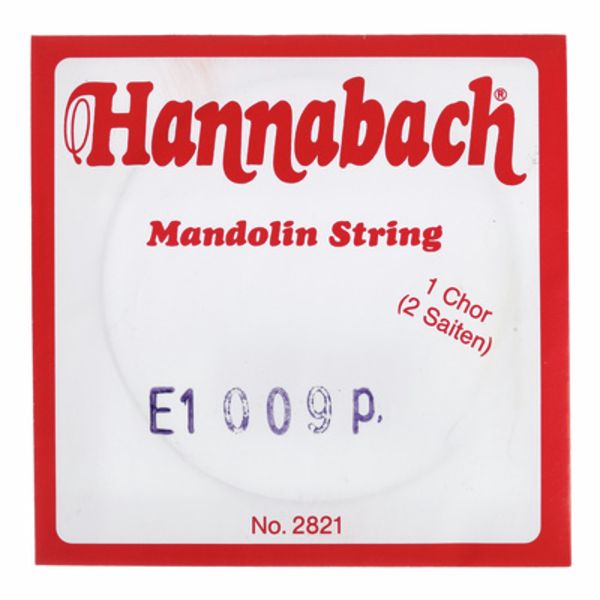 Hannabach : Mandolin String E 009 (2pcs)
