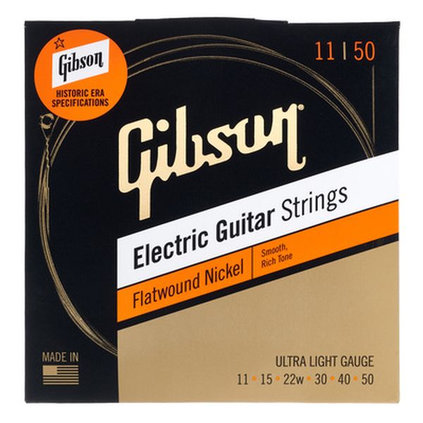 Gibson : Flatwound Ultra Light