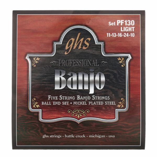 GHS : PF130 5-String Banjo Set